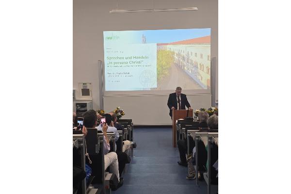 Antrittsvorlesung Prof. Dr. Martin Rehak