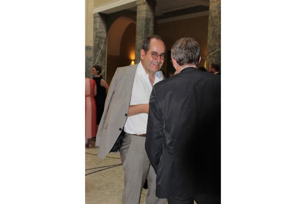 Stehempfang im Lichthof