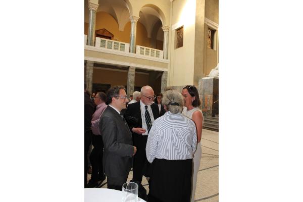 Stehempfang im Lichthof