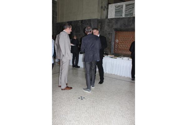 Stehempfang im Lichthof
