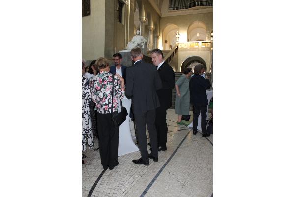 Stehempfang im Lichthof