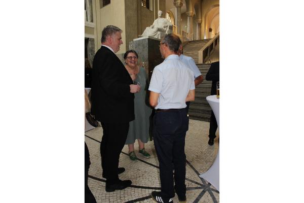 Stehempfang im Lichthof
