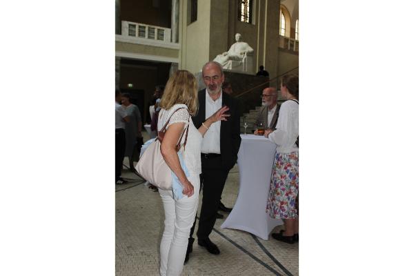 Stehempfang im Lichthof