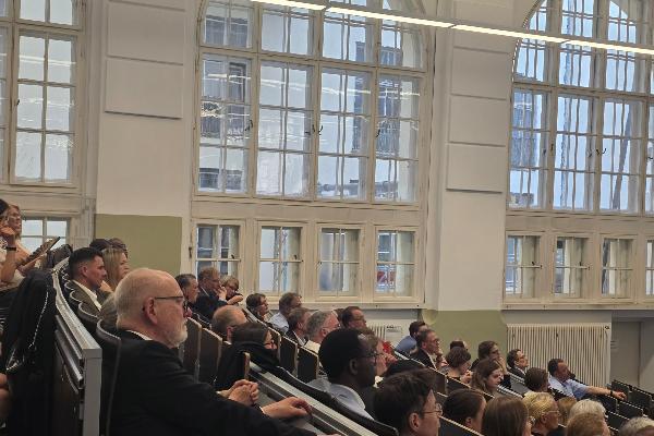 Publikum der Antrittsvorlesung Prof. Dr. Martin Rehak