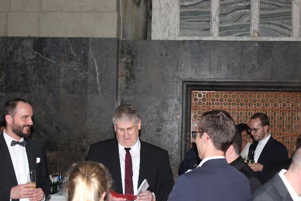 Stehempfang im Lichthof