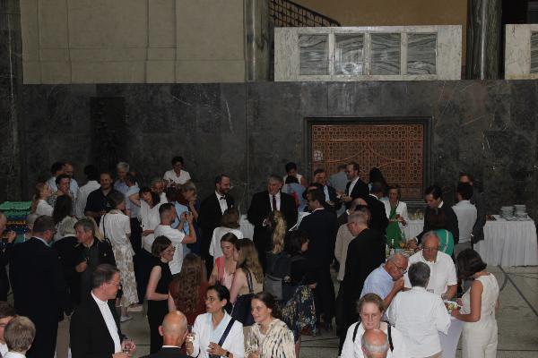 Stehempfang im Lichthof