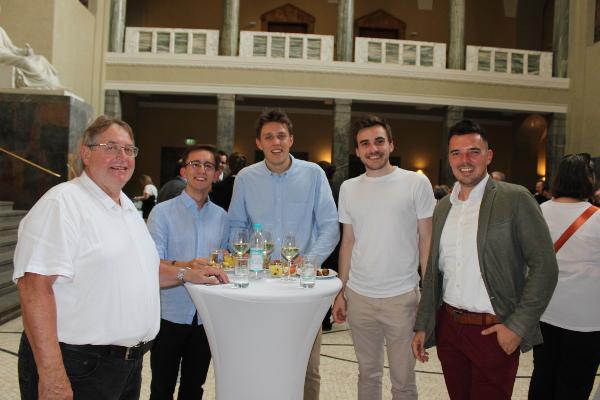Stehempfang im Lichthof