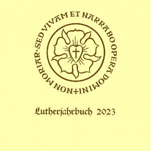 Einband des Lutherjahrbuches 2023, Verlag V&R Göttingen