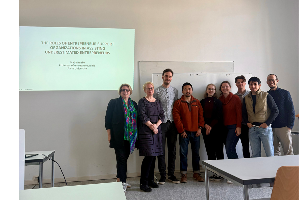 Research Talk with Prof. M. Renko