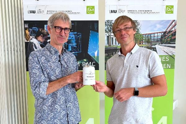 Carsten Janke (links) und Jörg Renkawitz (rechts) bei der BMC Trailblazer Lecture im Oktober 2026.