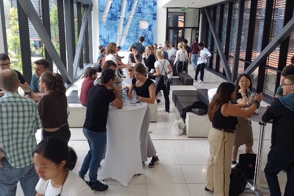 People on one of the BMC bridges