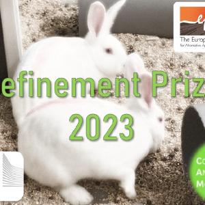 Zwei Kaninchen; Logos der Beteiligten Einrichtungen