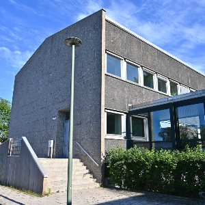 Eingang des Lehrstuhls für Public Health und Versorgungsforschung