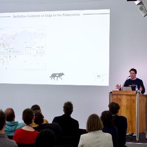 Dr. Lachie Scarsbrook presents his work on dog genomics