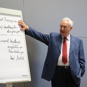 Karl Homann war Mitbegründer des PPW-Studiengangs