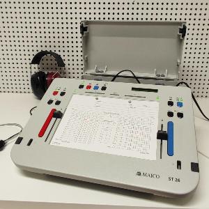 Gerät zur Durchführung der Tonaudiometrie