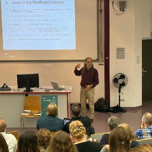 Paddy Ladd an der LMU München.