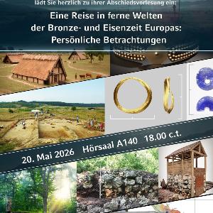 Plakat der Abschiedsvorlesung von Prof. Metzner-Nebelsick