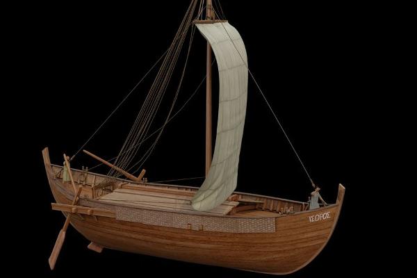 3D-Reconstruction of a transport ship from roman age.