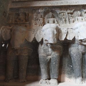 Buddhistische Höhlen von Ellora
