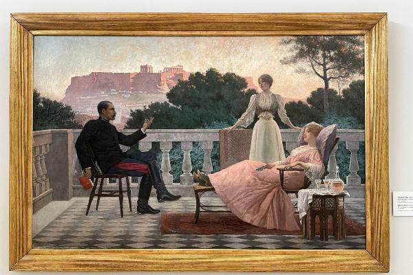 Iakovos Rizos On the Terrace of Athens