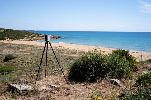 5. Scanning Heloros’ fortifications with a Leica RTC360