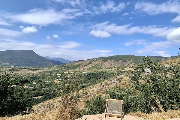 View from Azykh