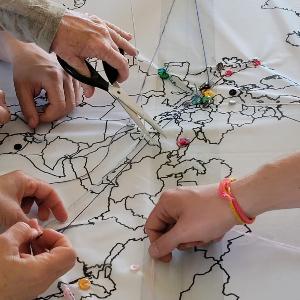 Co-creating an eclectic atlas of cloth (Presentation Prof. Dr. Britta Kalkreuter, HWU, Murcia 2025)
