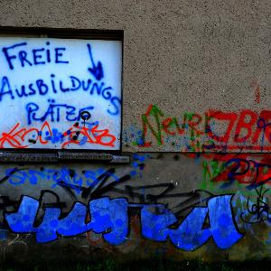 Graffiti, Freie Ausbildungsplätze zu PRAKTIKA