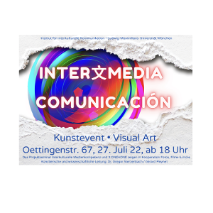 Ausstellungsplakat Intermedia Comunicacion