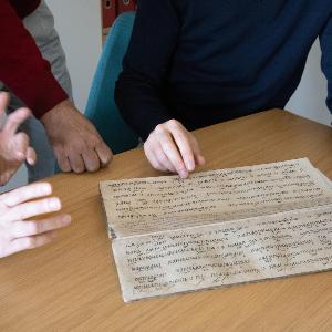 Gemeinsames Lesen von Handschriften