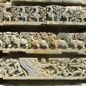 Indische Tempelskulpturen