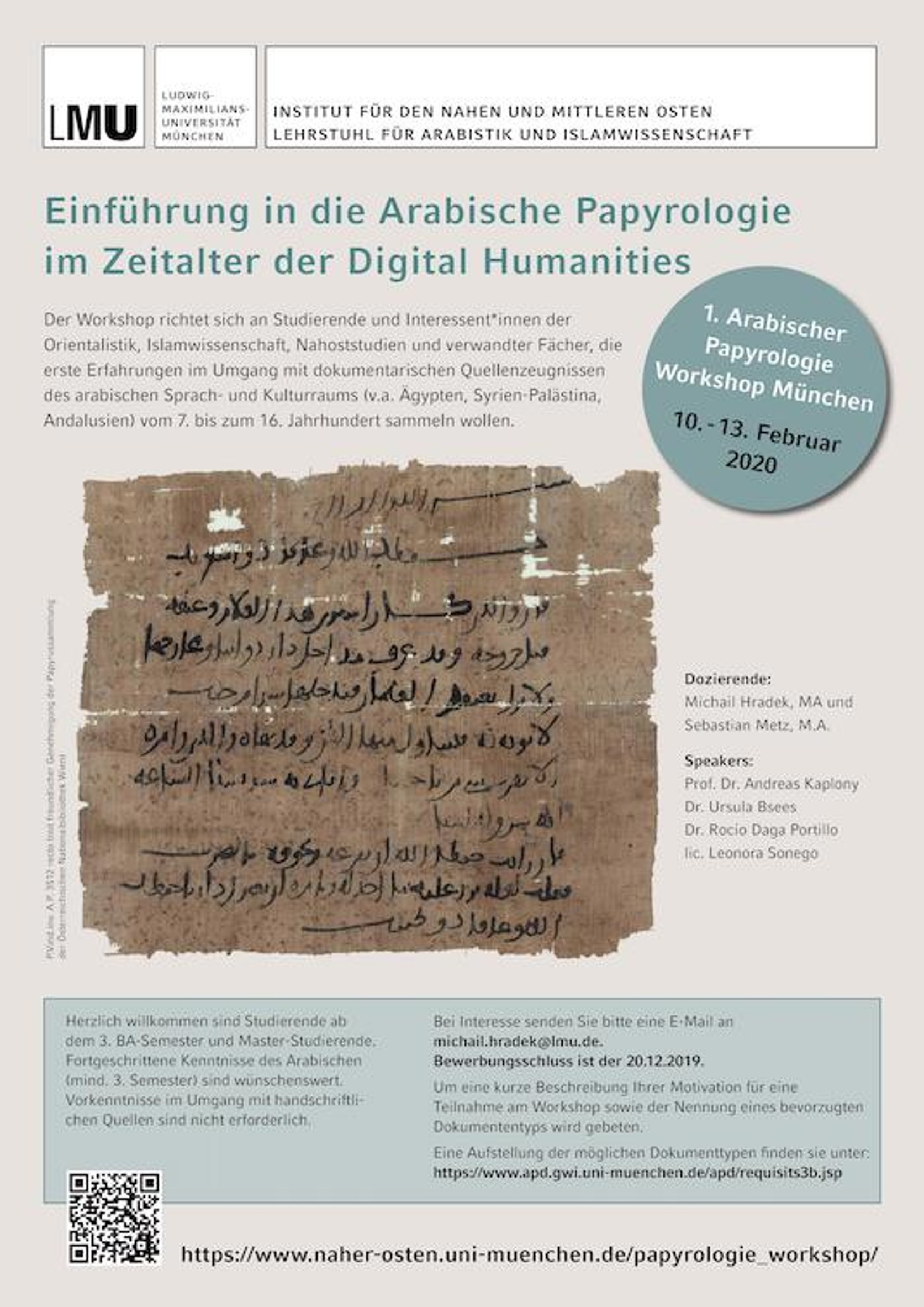 Workshop Poster