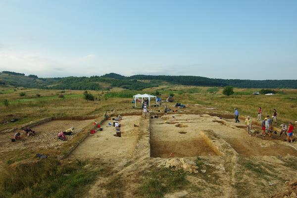 Overview of the excavation in Lapus