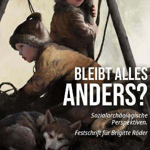 Ein vorgeschichtliches Kind und ein schlafender Hund