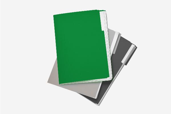 Gestapelte Bücher