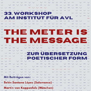 Plakat des 33. Workshops der AVL