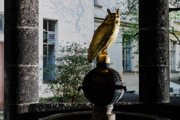 Statue im Eulenhof
