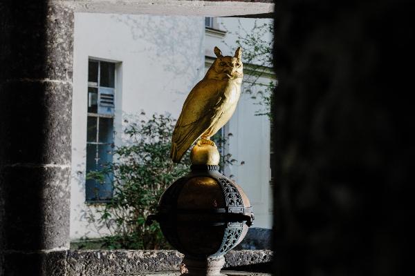 Statue im Eulenhof