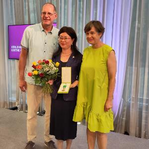 Verleihung der Goethe-Medaille 2025 an Li Yuan