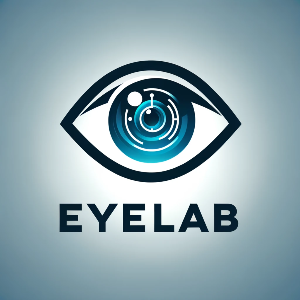 Auge mit Kameralinse
