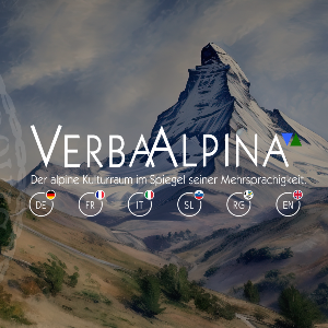 Header der Website von VerbaAlpina