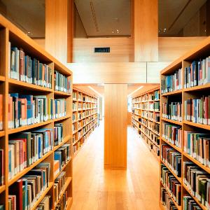 Bücherregale im Philologicum