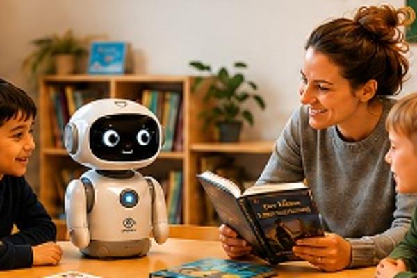 Lesen mit Robin - KI-generiert