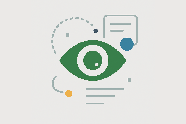 KI-generiertes Logo zu Forschung im psycholinguistischen Labor