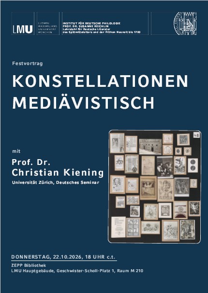 Poster zum Vortrag von Prof. Kiening