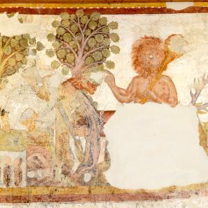 Der Wilde Mann (Fresco auf Burg Rodenegg)