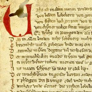 Beginn des ´Nibelungelieds´, Cgm 34