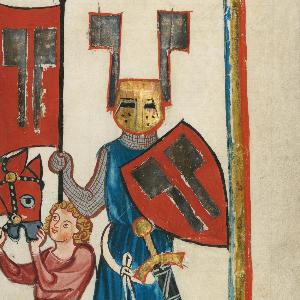 Autorminiatur Wolframs von Eschenbach, Cpg 848