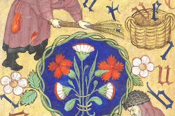 Ausschnitt aus dem Stundenbuch der Marguerite d’Orléans